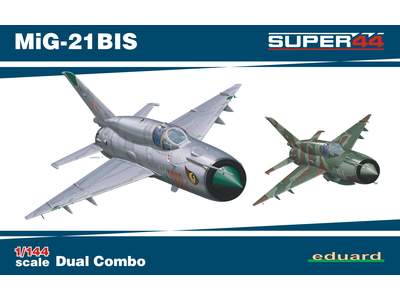  MiG-21BIS DUAL COMBO 1/144 - zestaw 2 modele - zdjęcie 1