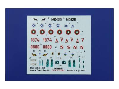  MiG-21BIS DUAL COMBO 1/144 - zestaw 2 modele - zdjęcie 10