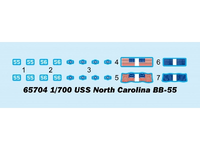 Top Grade North Carolina Bb-55 - zdjęcie 3