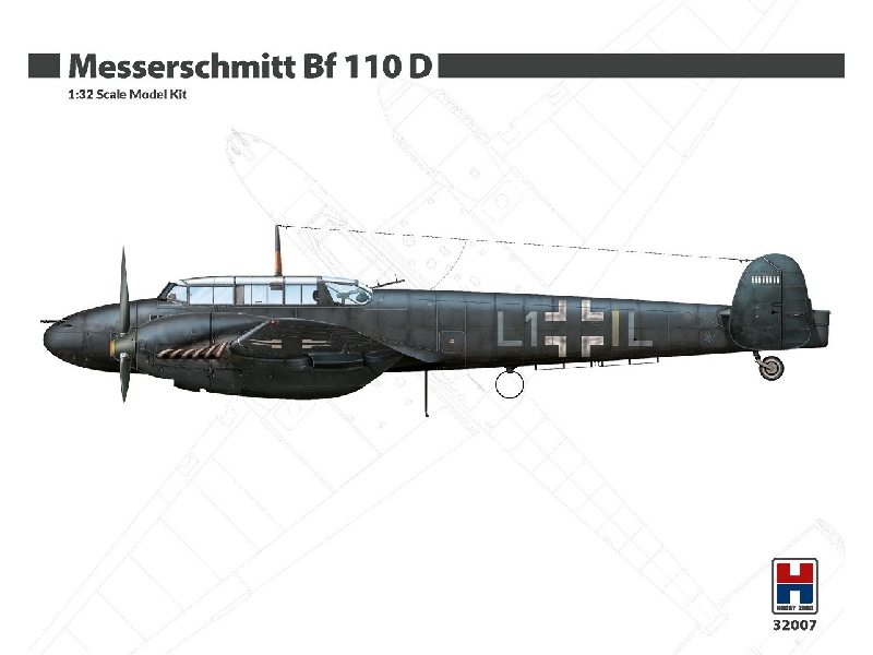 Messerschmitt Bf 110 D - zdjęcie 1 Messerschmitt Bf 110 D - zdjęcie 1