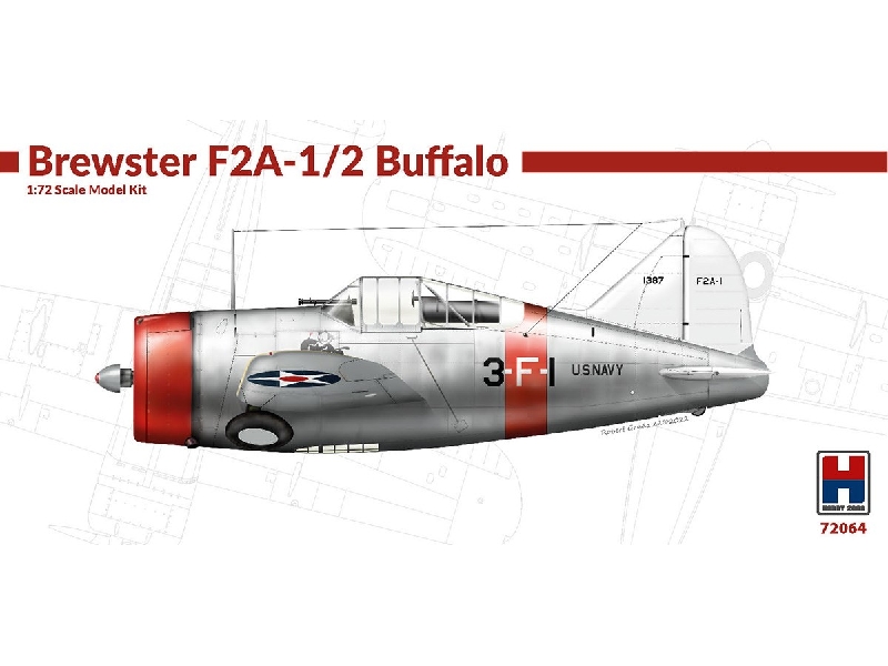 Brewster F2A-1/2 Buffalo - zdjęcie 1 Brewster F2A-1/2 Buffalo - zdjęcie 1