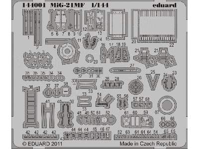  MiG-21MF 1/144 - Eduard - blaszki - zdjęcie 2