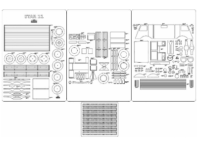 Star 21 - Szkielet, Detale, Siatki, Bieżniki - zdjęcie 1