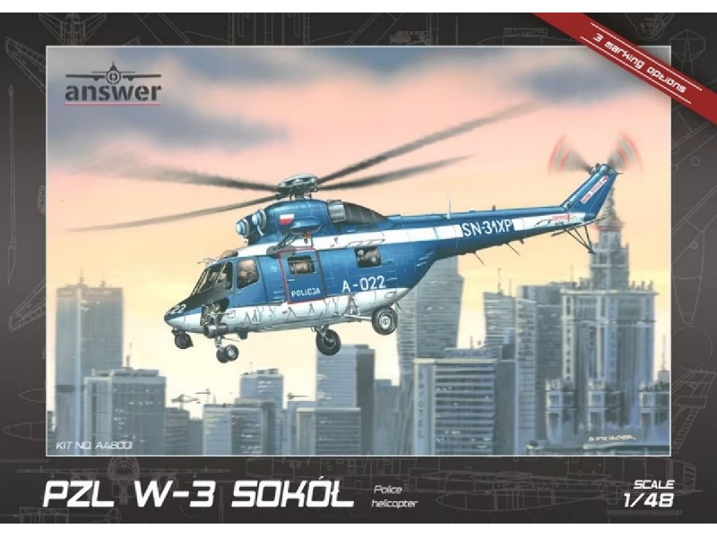 Pzl W-3 Sokół Police Helicopter - zdjęcie 1 Pzl W-3 Sokół Police Helicopter - zdjęcie 1