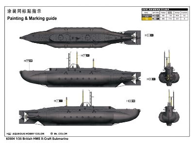 British Hms X-craft Submarine - zdjęcie 4