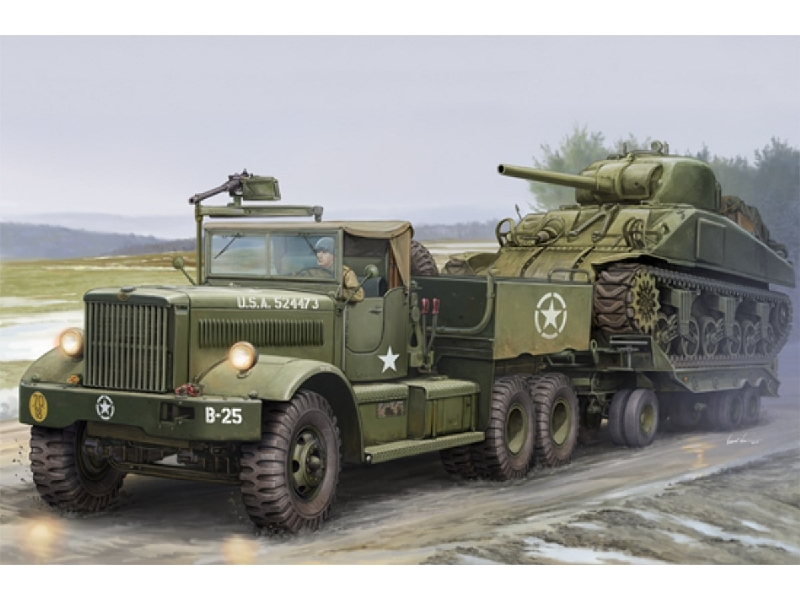 Us M19 Tank Transporter With Soft Top Cab - zdjęcie 1 Us M19 Tank Transporter With Soft Top Cab - zdjęcie 1