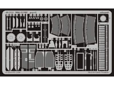  MiG-21MF 1/48 - Academy Minicraft - blaszki - zdjęcie 3