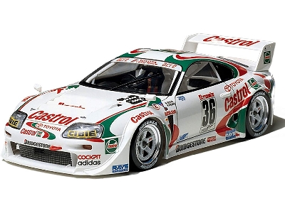 Castrol Toyota Tom 39s Supra GT - USZKODZONE PUDEŁKO - zdjęcie 1