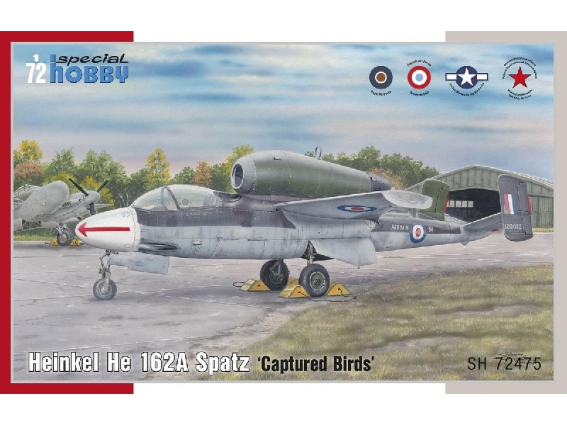 Heinkel He 162a Spatz ‘captured Birds' - zdjęcie 1 Heinkel He 162a Spatz ‘captured Birds' - zdjęcie 1