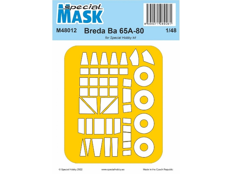Breda Ba 65a-80 (For Special Hobby Kit) - zdjęcie 1
