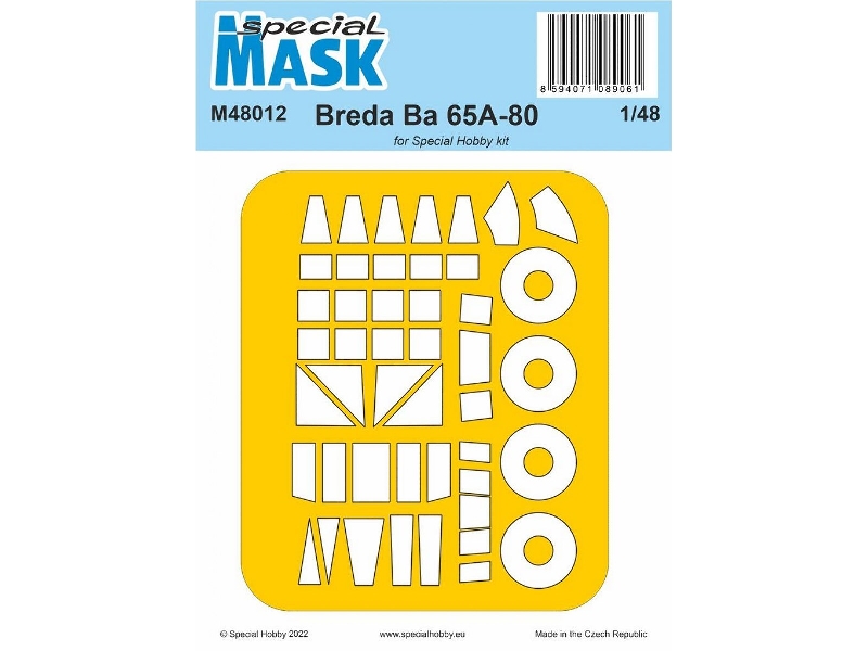 Breda Ba 65a-80 (For Special Hobby Kit) - zdjęcie 1 Breda Ba 65a-80 (For Special Hobby Kit) - zdjęcie 1