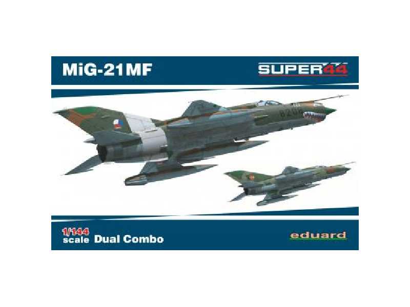  MiG-21MF DUAL COMBO 1/144 - zestaw 2 modele - zdjęcie 1
