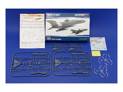  MiG-21MF DUAL COMBO 1/144 - zestaw 2 modele - zdjęcie 2