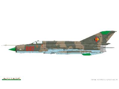  MiG-21MF DUAL COMBO 1/144 - zestaw 2 modele - zdjęcie 9