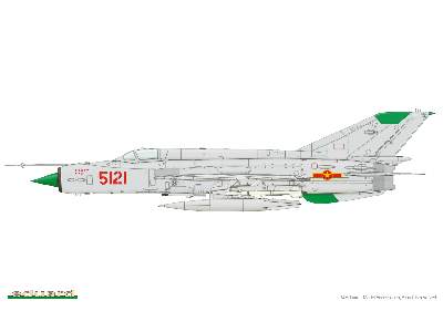  MiG-21MF DUAL COMBO 1/144 - zestaw 2 modele - zdjęcie 13