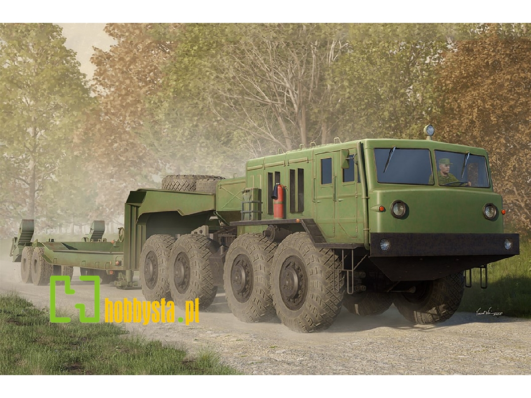 Maz-545 Transporter With Chmzap-5247g Semi-trailer - zdjęcie 1 Maz-545 Transporter With Chmzap-5247g Semi-trailer - zdjęcie 1