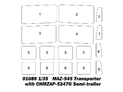 Maz-545 Transporter With Chmzap-5247g Semi-trailer - zdjęcie 4
