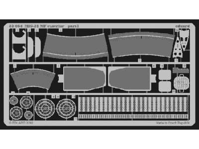  MiG-21MF exterior 1/32 - Trumpeter - blaszki - zdjęcie 1