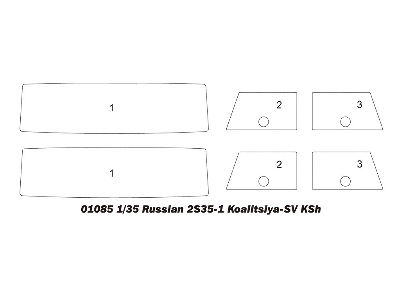 Russian 2s35-1 Koalitsiya-sv Ksh - zdjęcie 4