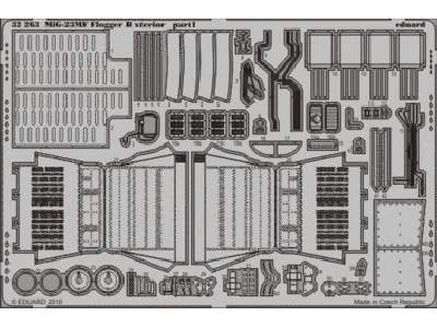  MiG-23MF Flogger B exterior 1/32 - Trumpeter - blaszki - zdjęcie 1