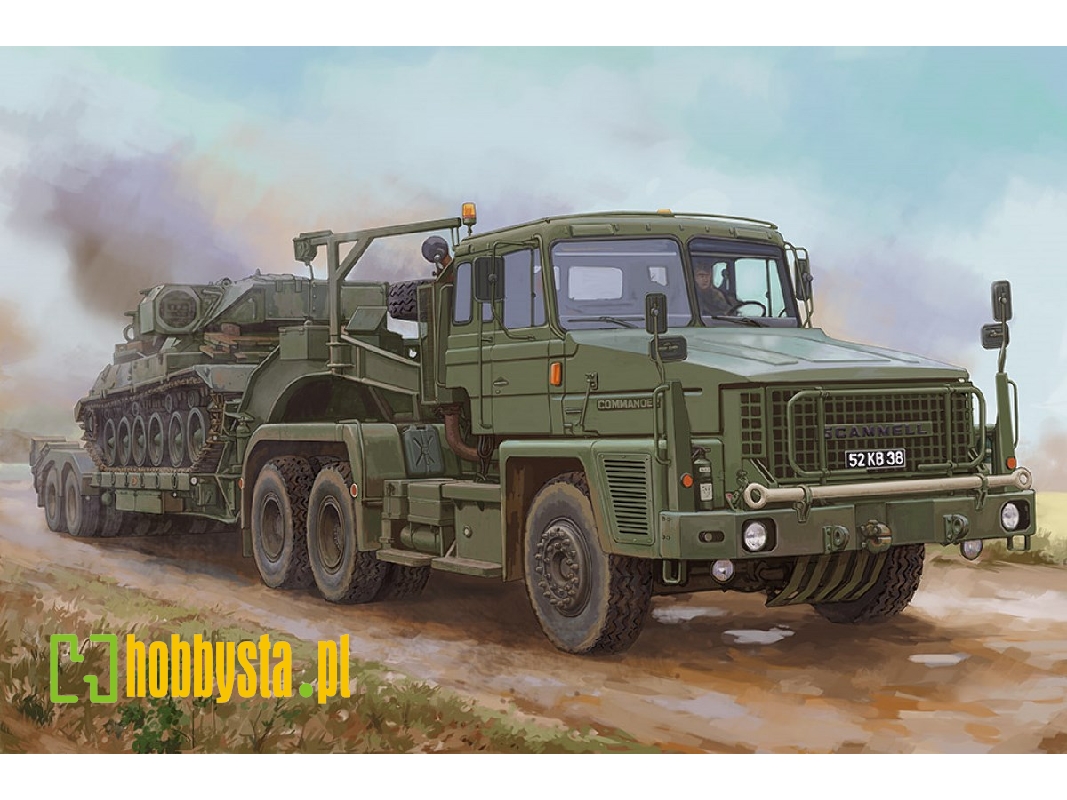 Scammell Commander With 62 Tonne Crane Fruehauf Semi-trailer - zdjęcie 1 Scammell Commander With 62 Tonne Crane Fruehauf Semi-trailer - zdjęcie 1