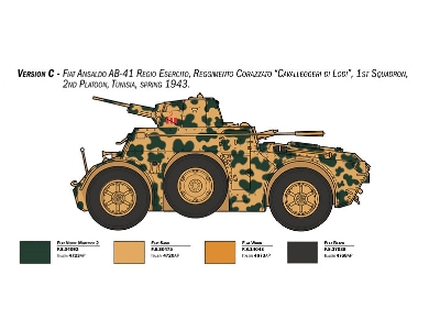 Autoblinda AB 41 z Bersalierami z El Alamein - zdjęcie 6