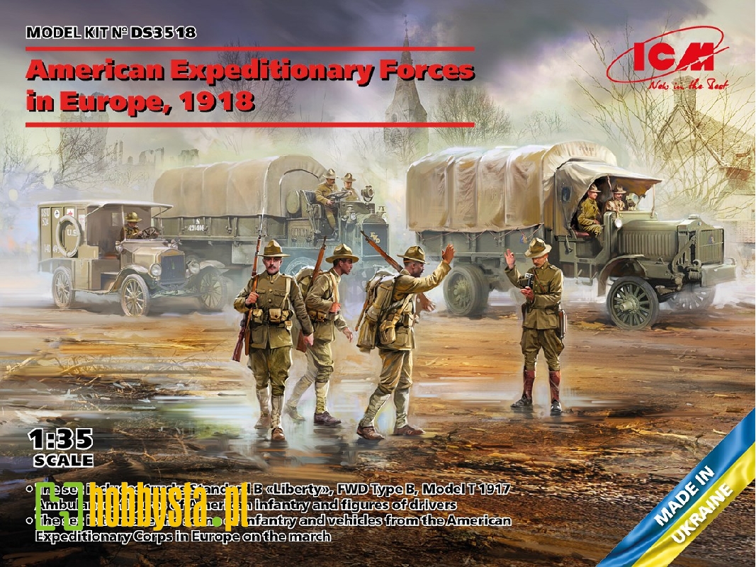American Expeditionary Forces In Europe, 1918 - zdjęcie 1 American Expeditionary Forces In Europe, 1918 - zdjęcie 1