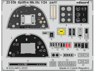 Spitfire Mk. IXc 1/24 - AIRFIX - zdjęcie 1