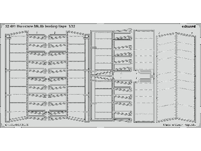 Hurricane Mk. IIb landing flaps 1/32 - REVELL - zdjęcie 1