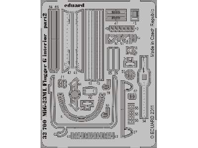  MiG-23ML Flogger G interior S. A. 1/32 - Trumpeter - blaszki - zdjęcie 3