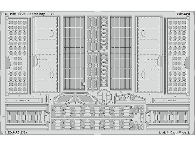 B-25J bomb bay 1/48 - HONG KONG MODELS - zdjęcie 1