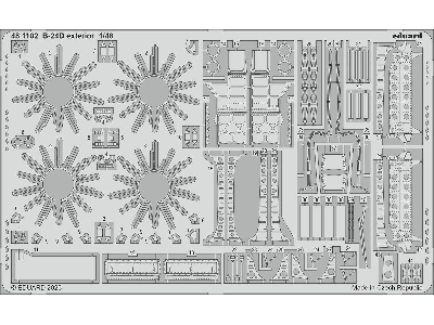 B-24D exterior 1/48 - REVELL - zdjęcie 1