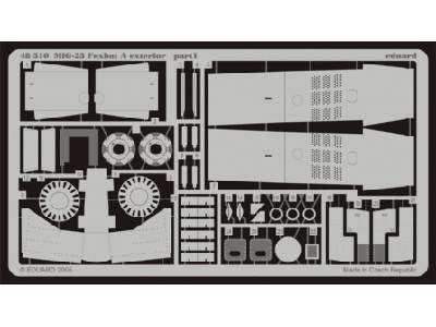  MiG-25 Foxbat A exterior 1/48 - Revell - blaszki - zdjęcie 1