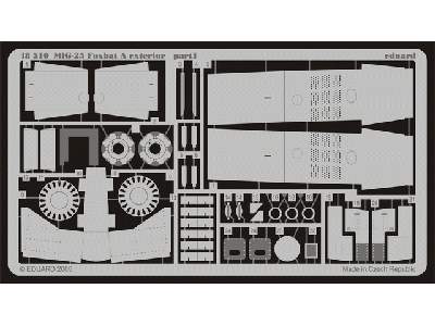  MiG-25 Foxbat A exterior 1/48 - Revell - blaszki - zdjęcie 2