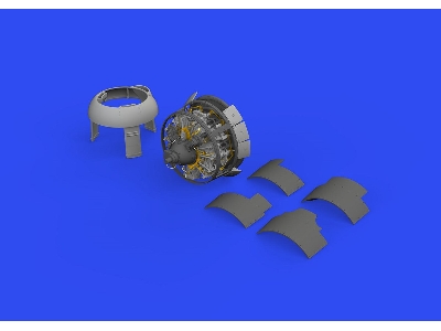 F4F-4 engine PRINT 1/48 - EDUARD - zdjęcie 2