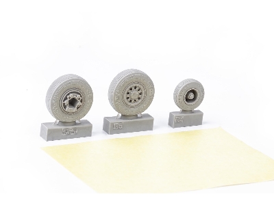 F-35A wheels 1/48 - TAMIYA - zdjęcie 4