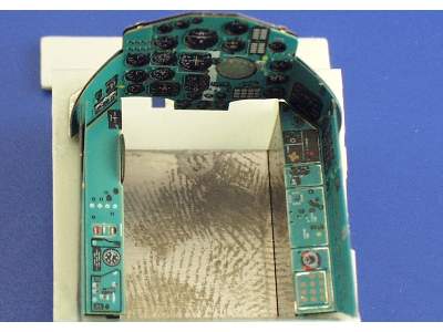  MiG-25 Foxbat A interior 1/48 - Revell - blaszki - zdjęcie 9