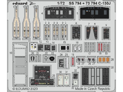 C-130J interior 1/72 - ZVEZDA - zdjęcie 1