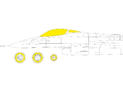 F-16A MLU TFace 1/48 - KINETIC MODEL - zdjęcie 1