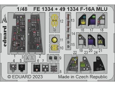 F-16A MLU 1/48 - KINETIC MODEL - zdjęcie 1