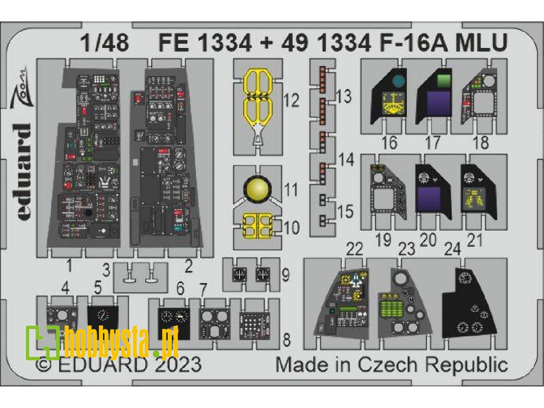 F-16A MLU 1/48 - KINETIC MODEL - zdjęcie 1 F-16A MLU 1/48 - KINETIC MODEL - zdjęcie 1