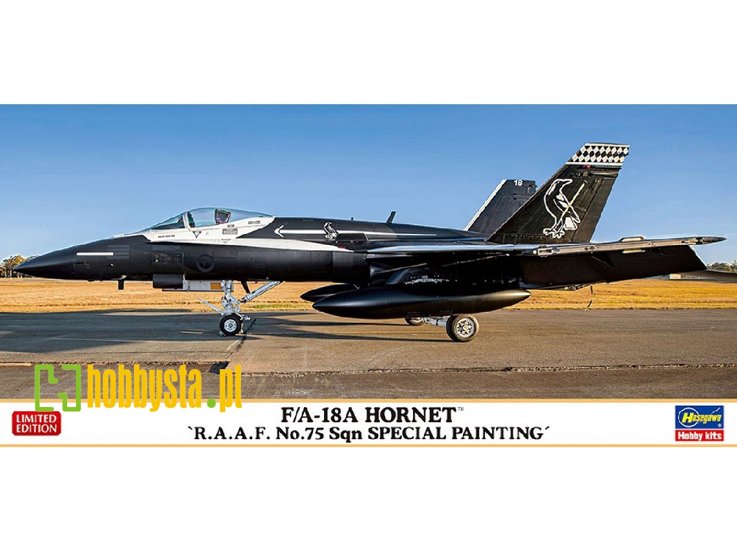 F/A-18a Hornet 'r.A.A.F. No.75 Sqn Special Painting' - zdjęcie 1 F/A-18a Hornet 'r.A.A.F. No.75 Sqn Special Painting' - zdjęcie 1