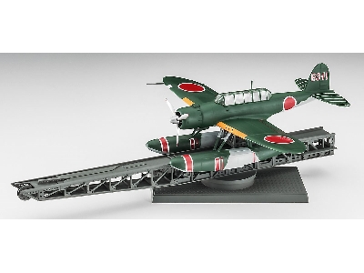 Aichi E13a1 Type Zero (Jake) Model 11 'battleship Kongo' W/Catapult - zdjęcie 2