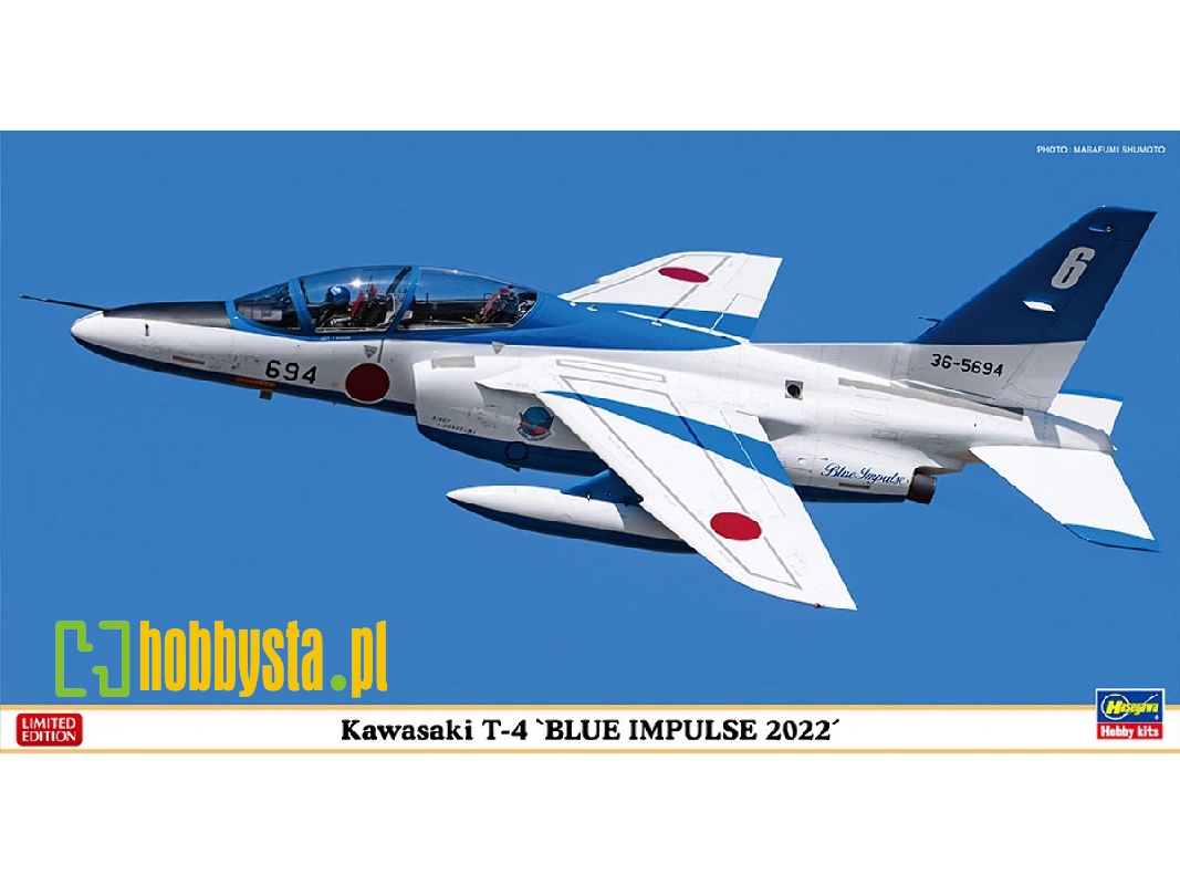 Kawasaki T-4 'blue Impulse 2022' - zdjęcie 1 Kawasaki T-4 'blue Impulse 2022' - zdjęcie 1