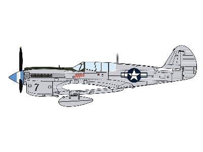 P-40n Warhawk 'natural Metal Aces' - zdjęcie 2
