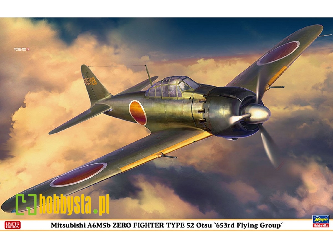 Mitsubishi A6m5b Zero Fighter Type 52 Otsu '653rd Flying Group' - zdjęcie 1 Mitsubishi A6m5b Zero Fighter Type 52 Otsu '653rd Flying Group' - zdjęcie 1