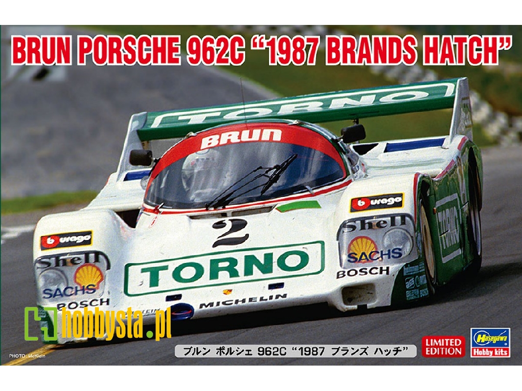 Brun Porsche 962c 1987 Brands Hatch - zdjęcie 1 Brun Porsche 962c 1987 Brands Hatch - zdjęcie 1