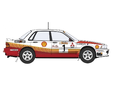 Mitsubishi Galant Vr-4 1991 Rally Malaysia Winner - zdjęcie 2