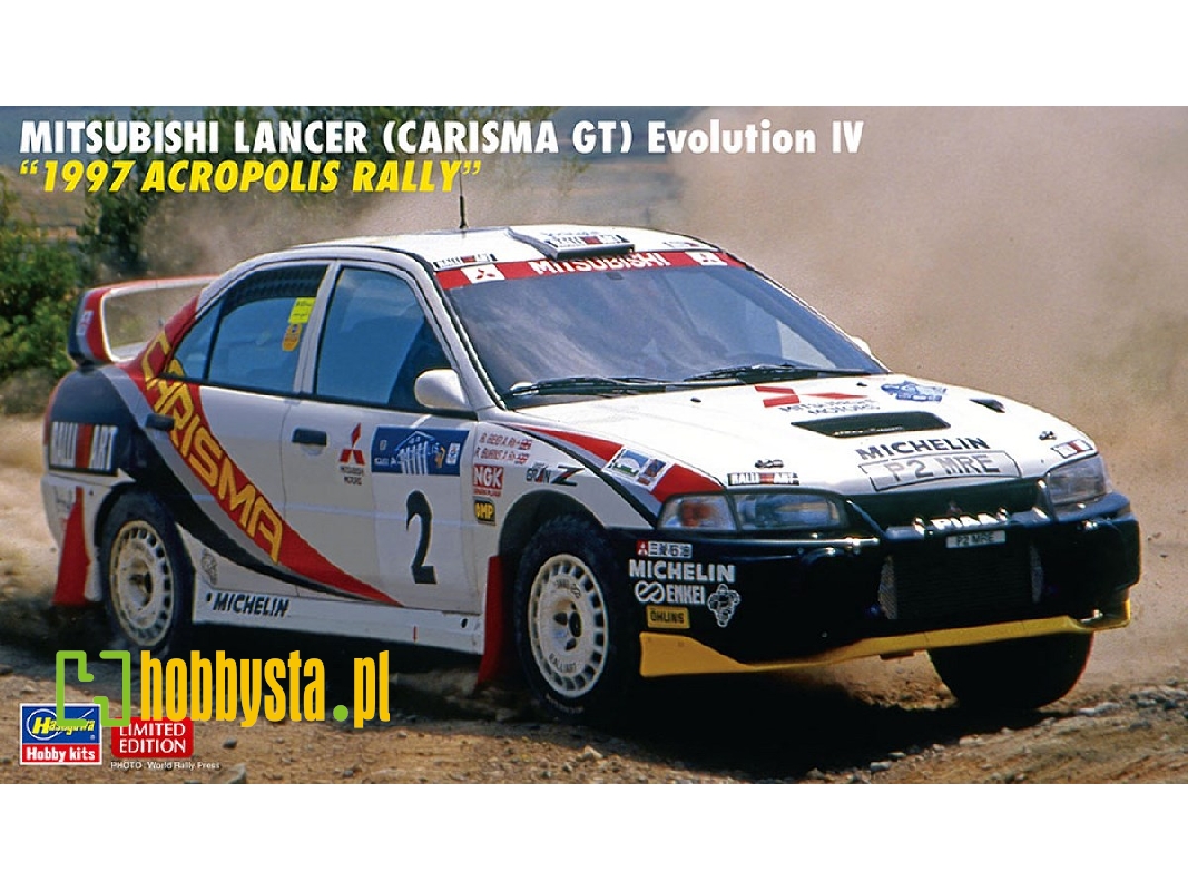 Mitsubishi Lancer (Carisma Gt) Evolution Iv 1977 Acropolis Rally - zdjęcie 1 Mitsubishi Lancer (Carisma Gt) Evolution Iv 1977 Acropolis Rally - zdjęcie 1