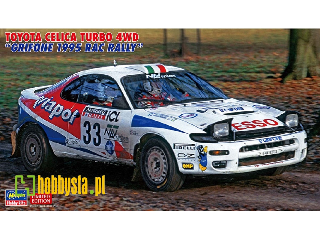 Toyota Celica Turbo 4wd Grifone 1995 Rac Rally - zdjęcie 1 Toyota Celica Turbo 4wd Grifone 1995 Rac Rally - zdjęcie 1